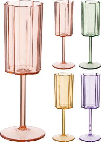 ⁨Kieliszek do szampana z tworzywa 200ml 4 kolory⁩ w sklepie Wasserman.eu