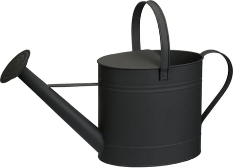 ⁨Duża konewka ogrodowa z ocynkowanego metalu 7,5 L grafitowa⁩ w sklepie Wasserman.eu