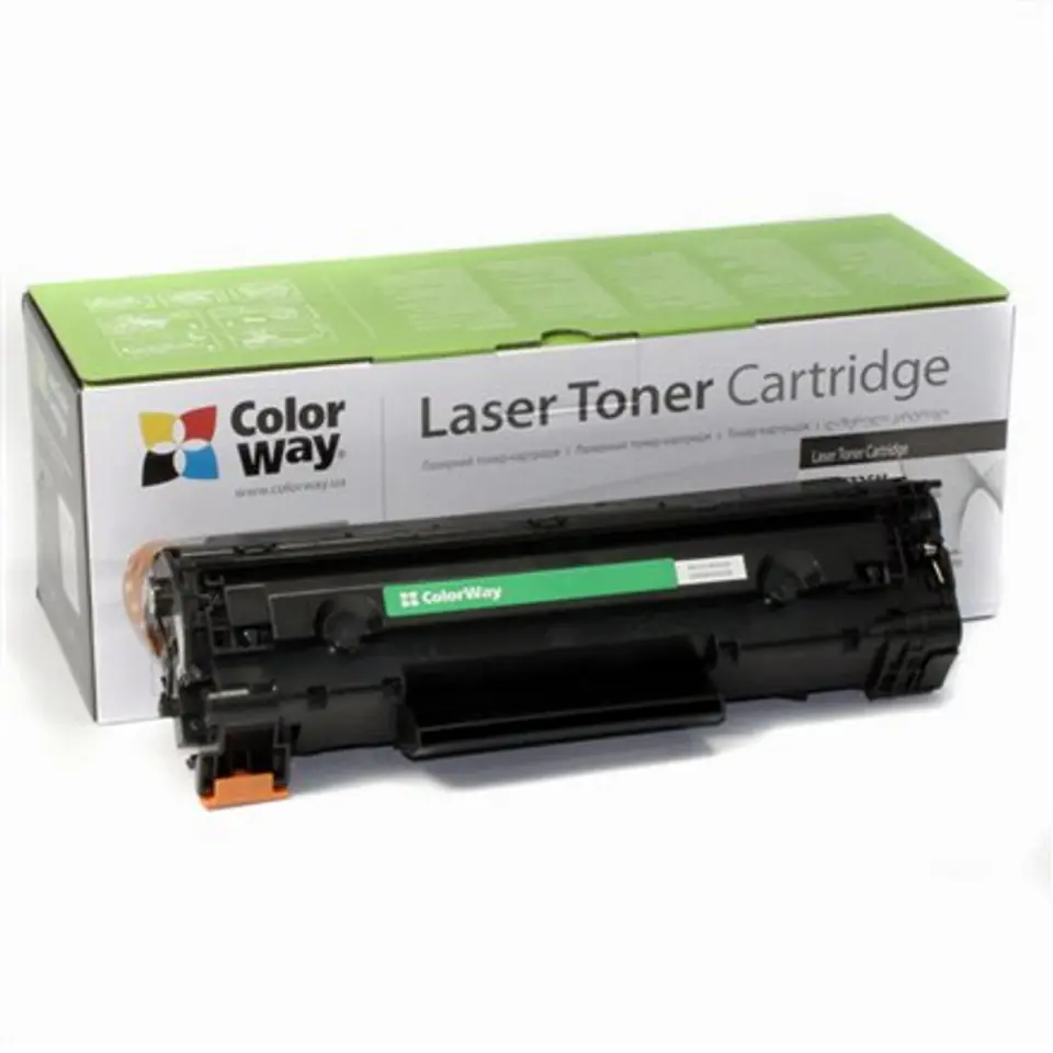 ⁨ColorWay Toner Cartridge, Black, Canon: 728/726, HP CE278A⁩ at Wasserman.eu