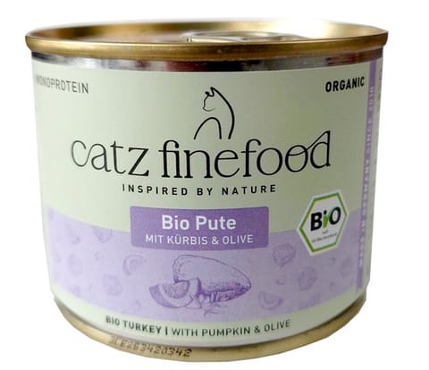 ⁨Catz Finefood Organic Bio Indyk (N.511) puszka 200g⁩ w sklepie Wasserman.eu