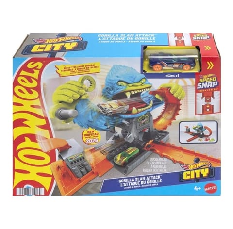 ⁨Hot Wheels City Głodny Goryl Zestaw⁩ w sklepie Wasserman.eu