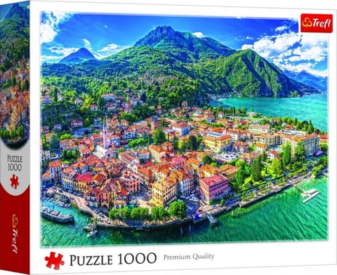 ⁨Puzzle 1000 Menaggio nad jeziorem Como TREFL⁩ w sklepie Wasserman.eu