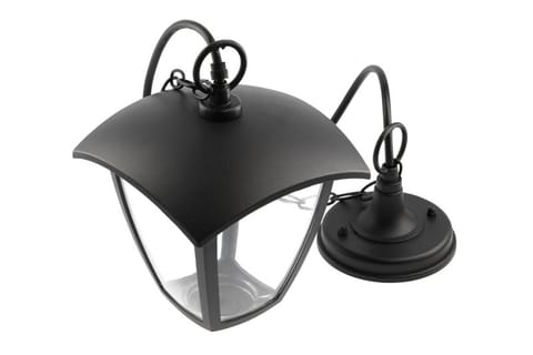 LAMPA OGRODOWA WISZĄCA MARINA-H, CZARNA w sklepie Wasserman.eu