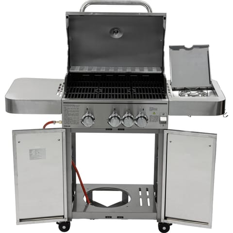 ⁨GAS GRILL STAINLESS STEEL 3+1 / 13.65KW PROLINE⁩ at Wasserman.eu