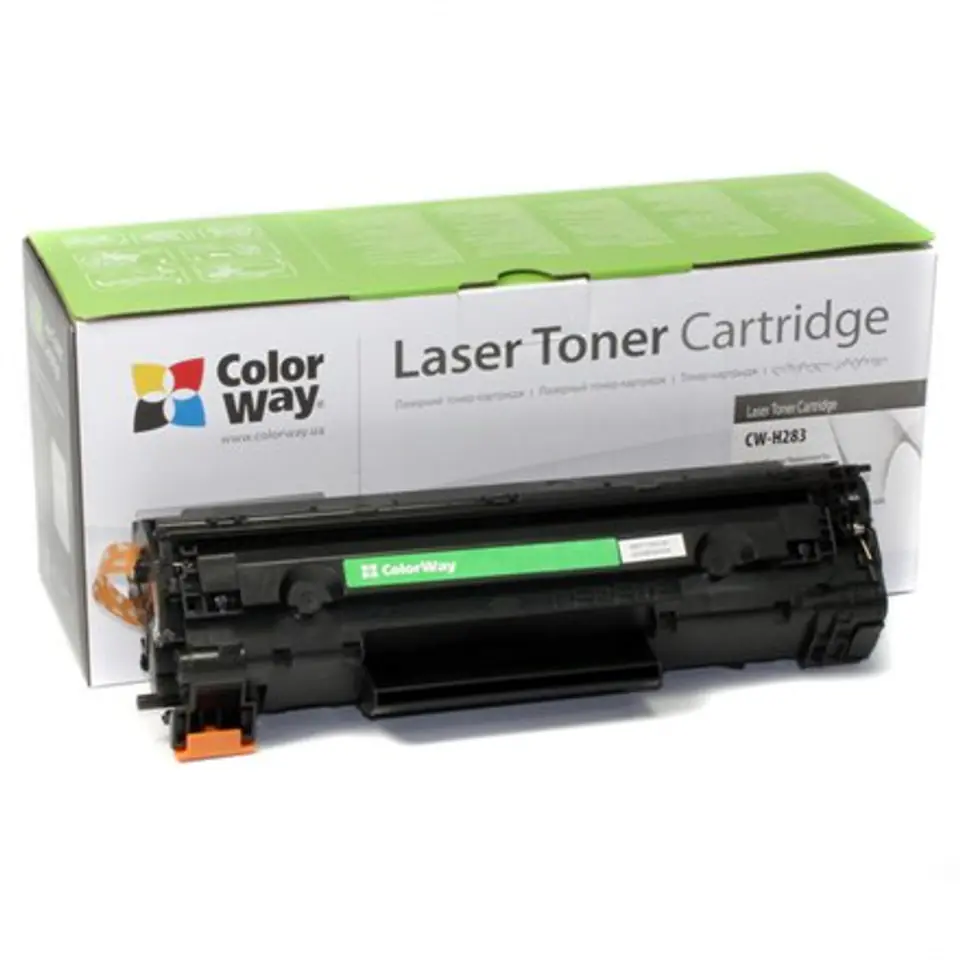 ⁨ColorWay Toner Cartridge, Black, HP CF283A⁩ at Wasserman.eu