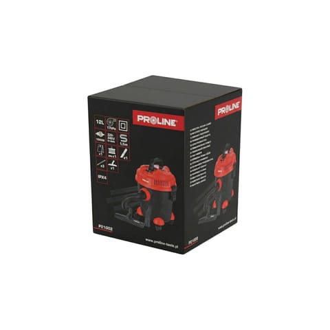 ⁨WORKSHOP VACUUM CLEANER, 800W, 12L, 7 ACCESSORIES⁩ at Wasserman.eu