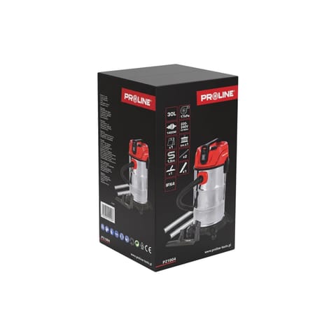 ⁨WORKSHOP VACUUM CLEANER, 1400W, 30L, 7 ACCESSORIES⁩ at Wasserman.eu