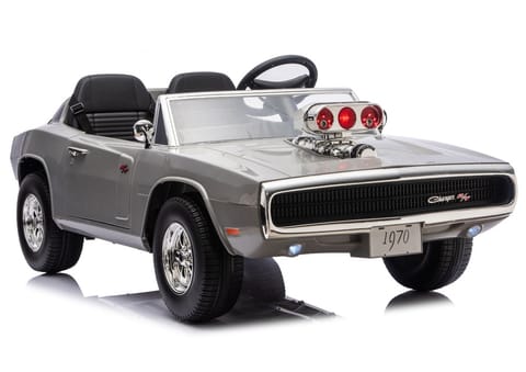 ⁨Auto Na Akumulator Dodge Charger R/T DLS-K12 24V7Ah Szary⁩ w sklepie Wasserman.eu