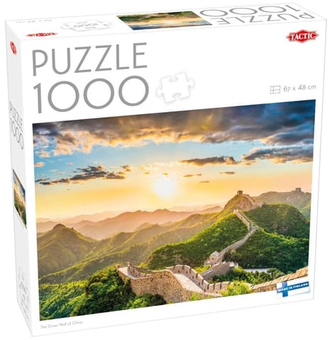⁨Puzzle 1000 The Great Wall of China⁩ w sklepie Wasserman.eu