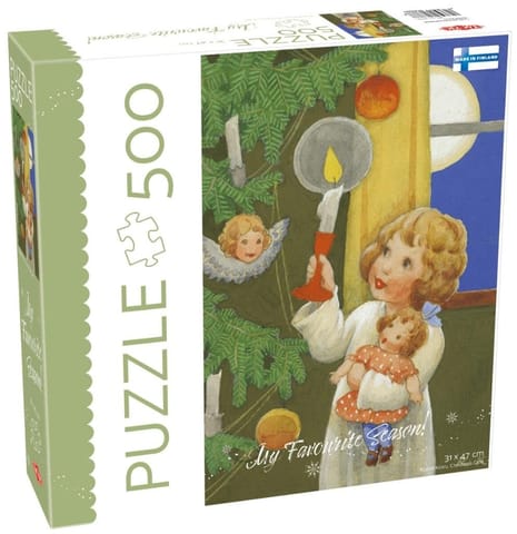 ⁨Puzzle 500 Christmas Card⁩ w sklepie Wasserman.eu