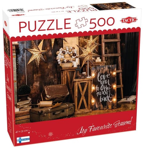 ⁨Puzzle 500 Christmas decorations⁩ w sklepie Wasserman.eu