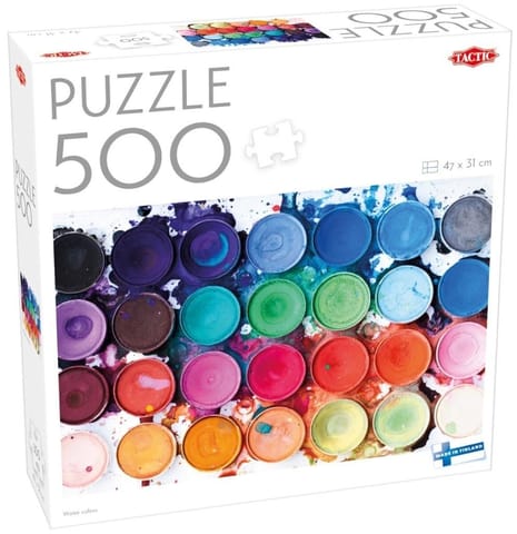 ⁨Puzzle 500 Water colors⁩ w sklepie Wasserman.eu