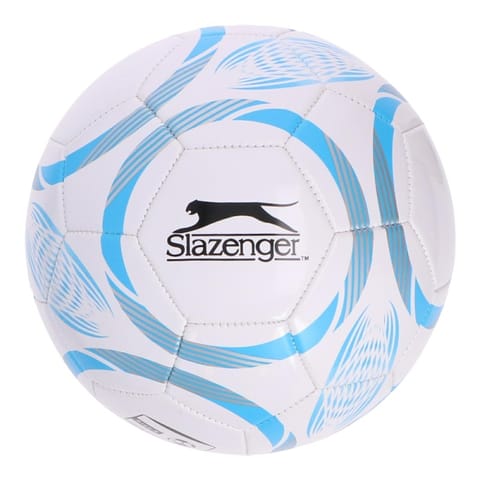 Slazenger - Piłka nożna treningowa 32 panele r. 5 (biały / niebieski) w sklepie Wasserman.eu