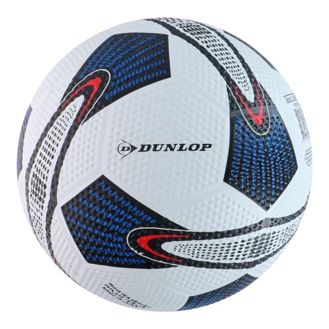 ⁨Dunlop - Piłka nożna treningowa street r. 5 (biały / niebieski)⁩ w sklepie Wasserman.eu