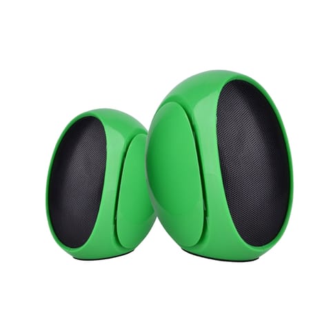 ⁨OMEGA SPEAKER GŁOŚNIK 2.0 3W RMS USB GREEN [42718] TE⁩ w sklepie Wasserman.eu