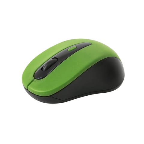 ⁨OMEGA MYSZ BEZPRZEWODOWA MOUSE WIRELESS BLACK GREEN [43165] TE⁩ w sklepie Wasserman.eu