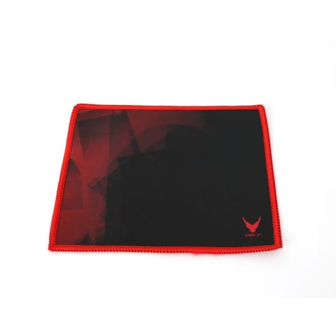 ⁨OMEGA VARR PRO-GAMING MOUSE PAD PODKŁADKA POD MYSZ 200X240X1,5 MM BLACK + RED EDGE [43232] TE⁩ w sklepie Wasserman.eu