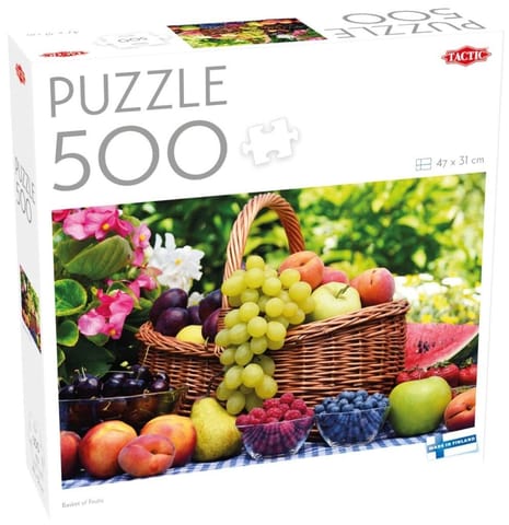 ⁨Puzzle 500 Kosz Owoców⁩ w sklepie Wasserman.eu
