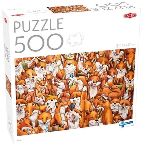 ⁨Puzzle 500 Lisy⁩ w sklepie Wasserman.eu