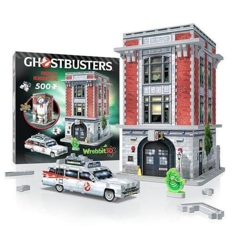 ⁨Wrebbit Puzzle 3D 500el Ghostbusters Firehouse⁩ w sklepie Wasserman.eu