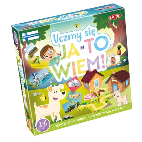 ⁨Gra edukacyjna Uczmy się: Ja to wiem!⁩ w sklepie Wasserman.eu