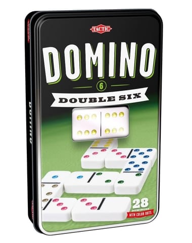 ⁨Game Domino classic in the can⁩ at Wasserman.eu
