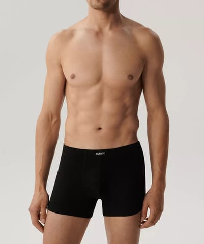 ⁨SZORTY ATLANTIC 5BMH-007 CZARNY (kolor czarny, rozmiar XXL)⁩ w sklepie Wasserman.eu