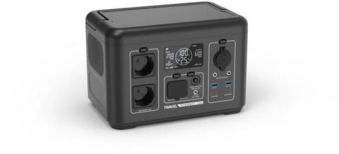 ⁨Przenośna stacja zasilania Volt Polska TRAVEL POWERBOX 1200 (600W) 512Wh⁩ w sklepie Wasserman.eu