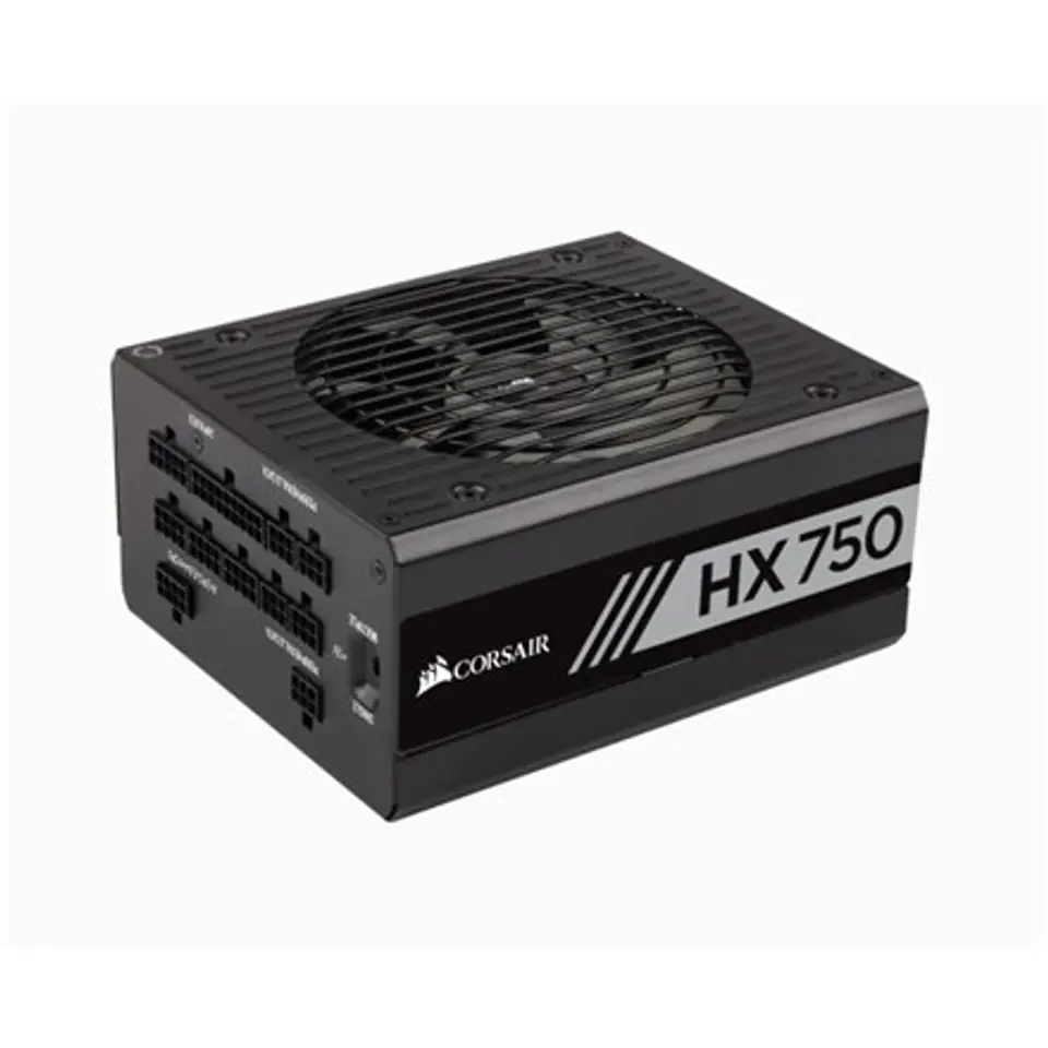 Corsair Fully Modular PSU HX750 Professional Platinum 750 W, 80 PLUS PLATINUM certified at Wasserman.eu