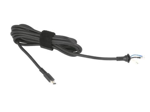 ⁨USB-C Charger / Power Adapter / Charger Cable - 3 wires 180 cm (130W)⁩ at Wasserman.eu