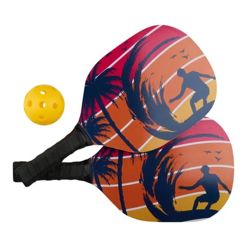 Eddy Toys - Zestaw do gry w pickleball z rakietkami i piłką 3 elementy w sklepie Wasserman.eu