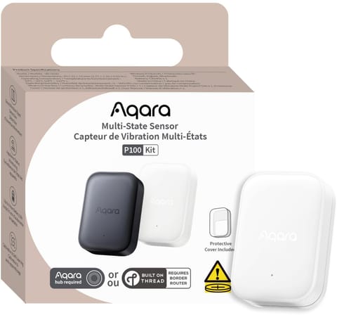 ⁨Aqara Multi-State Sensor P100 Kit Biały Wielofunkcyjny czujnik Zigbee, Thread⁩ w sklepie Wasserman.eu