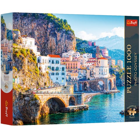 ⁨Puzzle - 1000 - Photo Odyssey: Amalfi, Kampania, Włochy - Trefl 12138⁩ w sklepie Wasserman.eu