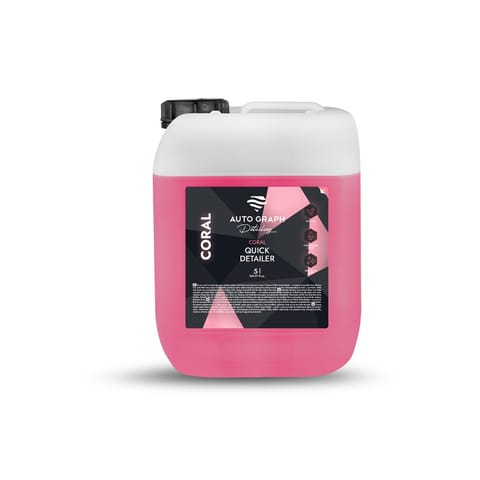 ⁨Auto Graph CORAL Quick Detailer 5L - prosty w użyciu produkt do odświeżania lakieru⁩ w sklepie Wasserman.eu