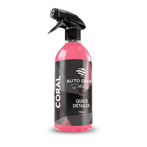 ⁨Auto Graph CORAL Quick Detailer 750ml - prosty w użyciu produkt do odświeżania lakieru⁩ w sklepie Wasserman.eu