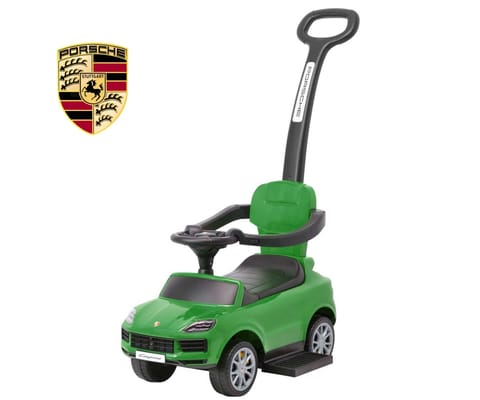 ⁨Milly Mally Pojazd z rączką Porsche Cayenne Green⁩ w sklepie Wasserman.eu