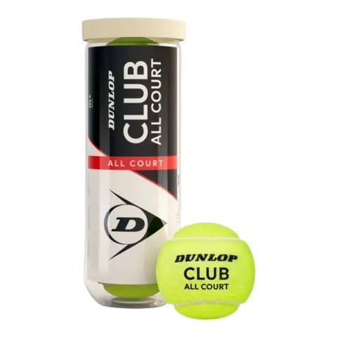 Dunlop - Piłki tenisowe Club All Court 3 szt. (żółty) w sklepie Wasserman.eu