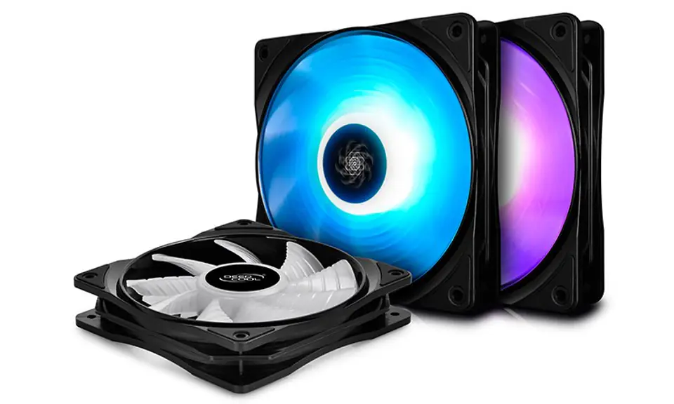 ⁨Deepcool | FC120 - 3 in 1 (RGB LED lights) | N/A | Case fan⁩ w sklepie Wasserman.eu