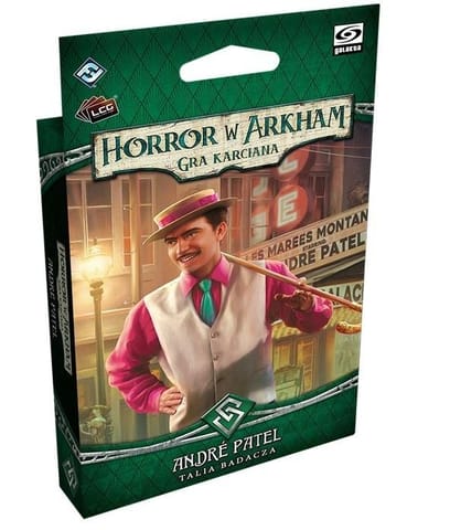 ⁨Horror w Arkham LCG: Andre Patel Talia podstawowa⁩ w sklepie Wasserman.eu
