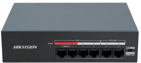 ⁨Switch Hikvision DS-XS06-P⁩ w sklepie Wasserman.eu