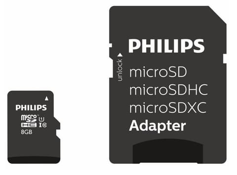 ⁨Philips Memory Card 8 Gb Microsdhc⁩ w sklepie Wasserman.eu
