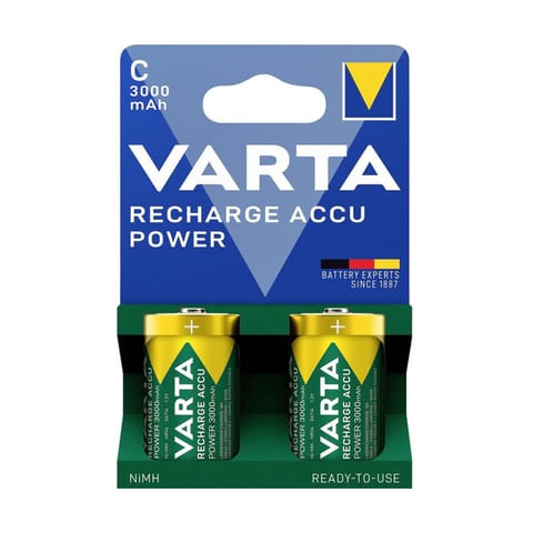 ⁨Akumulator VARTA C/R14 NiMh 3000mAh 2szt./blist.⁩ w sklepie Wasserman.eu