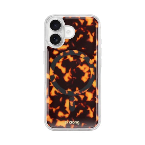 ⁨Crong Deluxe MAG Cover - Etui iPhone 17 MagSafe (Tortoise)⁩ w sklepie Wasserman.eu