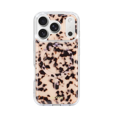 ⁨Crong Deluxe MAG Cover - Etui iPhone 17 Pro MagSafe (Blonde Tortoise)⁩ w sklepie Wasserman.eu