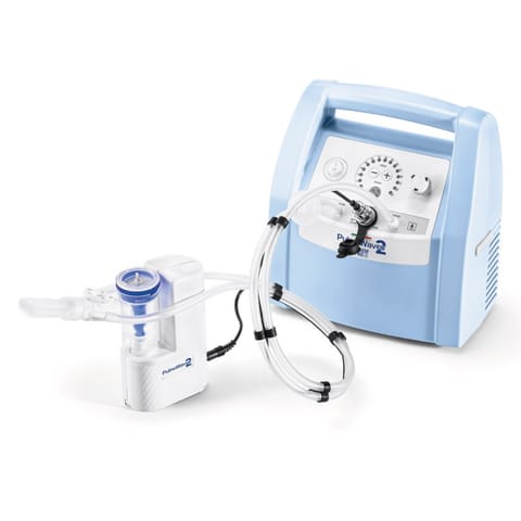 ⁨FLAEM PULMOWAVES 2 Urządzenie do fizjoterapii oddechowej 3w1, z nebulizatorem i PEP⁩ w sklepie Wasserman.eu