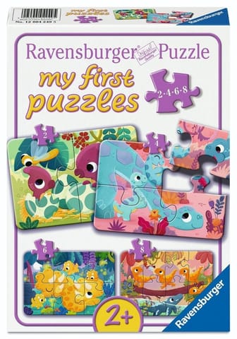 ⁨Puzzle 2/4/6/8 Dinosaur Friends⁩ w sklepie Wasserman.eu