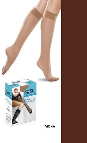 ⁨PODKOLANÓWKI GATTA LYCRA 2-PACK (kolor Latte, rozmiar uniwersalny)⁩ w sklepie Wasserman.eu
