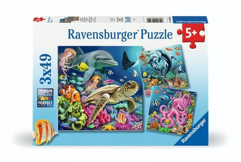 ⁨Puzzle 3x49 Underwater⁩ w sklepie Wasserman.eu