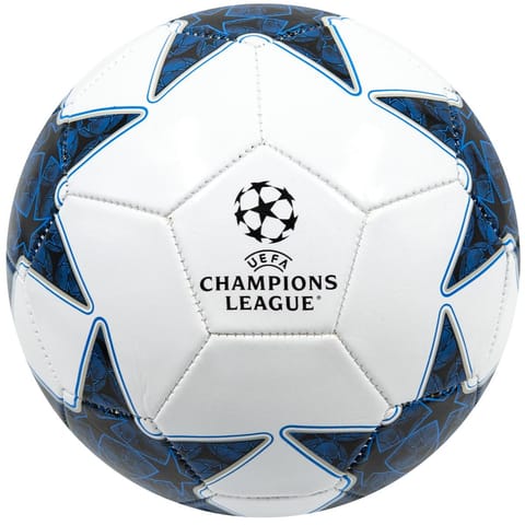 ⁨PIŁKA NOŻNA UCL WHITE/BLUE R.5⁩ w sklepie Wasserman.eu