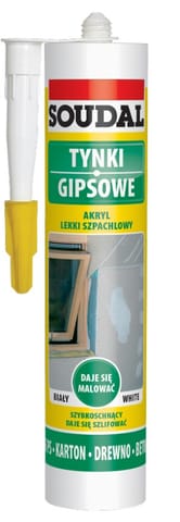 ⁨AKRYL LEKKI SZPACHLOWY BIAŁY 280ML⁩ w sklepie Wasserman.eu